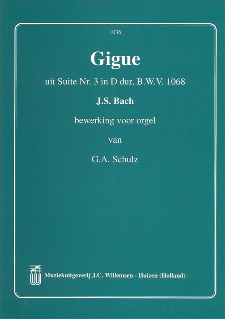 Gigue Uit Suite 3 D BWV1068